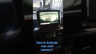 How to Activate Rear view camera on mercedes ? #mercedes #autotips #mercedestips #gclass