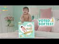 Voted #1 Softest, inside out. Get 360° Cottony Softness with Pampers Premium Care diapers.