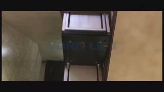 Feedback Video of MORN LIFT hydraulic vertical wheelchair lift with cabin from Bahrain