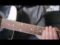 Radioactive - Acoustic Guitar Tutorial