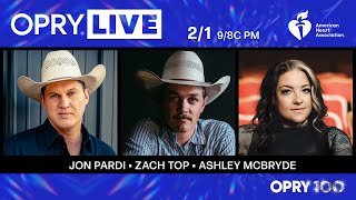 Opry Live - Jon Pardi, Zach Top, and Ashley McBryde