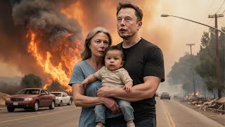 Elon Musk's Innovation Saves a Mother Trapped in Wildfire Chaos