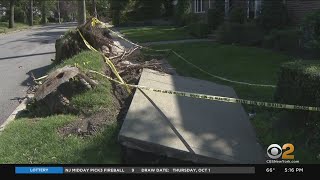 Demanding Answers: Queens Homeowners Still Waiting For City To Clean Up Damage From Tropical Storm I