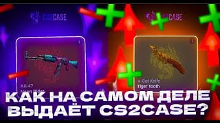 КАК НА САМОМ ДЕЛЕ ВЫДАЕТ CS2CASE? САМАЯ ЧЕСТНАЯ ПРОВЕРКА!