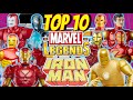 My TOP 10 Favorite MARVEL LEGENDS IRON MAN Figures