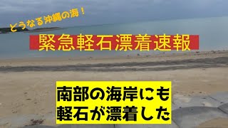 【緊急軽石漂着速報】悲報！沖縄県ついに南部海岸や漁港にも漂着した　南国フリーマン