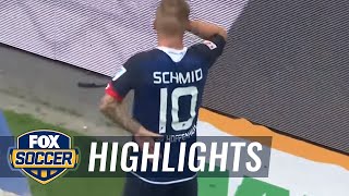 Schmid makes it 3-1 for Hoffenheim - 2015–16 Bundesliga Highlights | FOX SOCCER