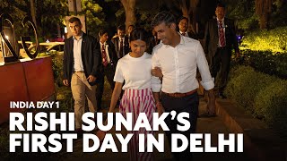 Rishi Sunak's first visit to India as Prime Minister | India Day 1