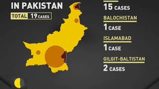 Coronavirus cases count reaches 19 in Pakistan | WION News | World News