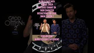 #MichaelSheen & #DavidTennant From #GoodOmens Season 2 On Their Characters #joblo #interview #shorts