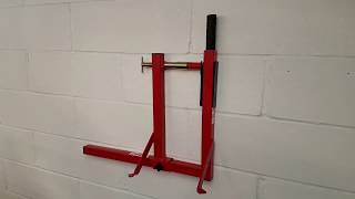 abba Superbike Stand Wall Bracket Demo