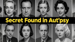 More Horror Things Found In Old Hollywood Celebrity D**th Certificates
