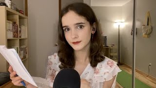 [ASMR] Shall We Study Japanese Together? (Speaking Korean, Repeating Verbs, Rambling, Pencil Sounds)