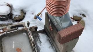 Heat exchange for my maple boiler