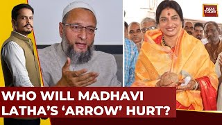 BJP's Hyderabad Candidate Kompella Madhavi Latha Attacks Owaisi In An Exclusive Interview| LS Polls