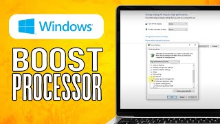 How To Boost Processor Or Cpu Speed In Windows 10/11 (2024) Easy Tutorial