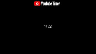 75 SECONDS Timer Countdown ⬛◼◾▪ ZOOM ▪◾◼⬛
