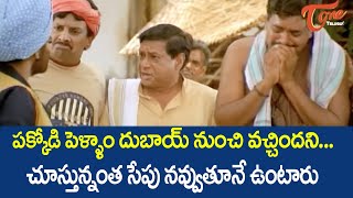 పక్కోడి పెళ్ళాం దుబాయ్ నుంచి వస్తుందని ఆశగా వచ్చారు కానీ.. | M S Narayana Comedy Scenes | NavvulaTV