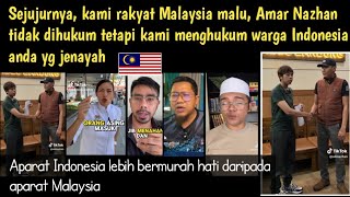 Netizen Malaysia malu sendiri, Amar di Malaysia dihujat 1 negara, di Indonesia diberikan ampunan