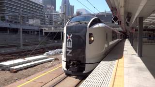 JR特急E259系成田エクスプレス新宿駅発車/JR E259 series Ltd. Exp./2013.05.24