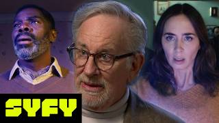 Why Steven Spielberg Believes In Aliens & Took YEARS Of Notes For Disclosure Day | SYFY