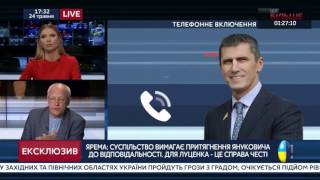 Олег Соскін: Порошенка треба усунути з посади, це можливий диктатор