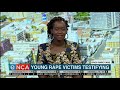 The little girl had to testify about the ordeal on camera