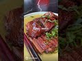 台南美食｜久聞鴨寮街的烤鴨很好吃，不過因為這天只有兩個人，所以忍痛放棄烤鴨，點了烤鵝來吃，味道也很不錯喔！ 鴨寮街 台南美食