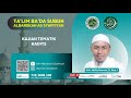 Ustadz Hafiz Kurnia, S. Sos. I | Kajian Subuh (20102024)