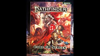 Pathfinder Remastered GM Screen Review