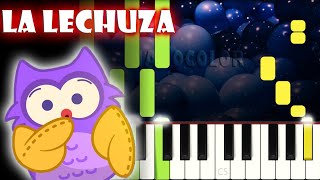 La Lechuza | Piano Cover | Tutorial | Karaoke
