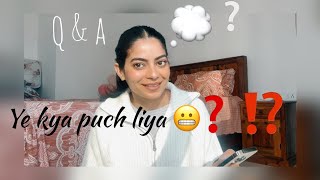 MY FIRST Q\u0026A VIDEO | FIZA CHOUDHARY #fizachoudhary #fiza