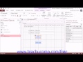 SQL Training - Structured Query Language Tutorial - Using SQL in Access 2013 Lesson