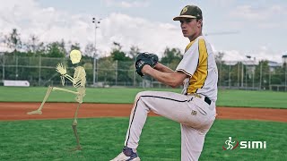 Baseball Biomechanics: in-game analysis with Simi Markerless technology