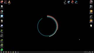 Clock wallpaper Using python