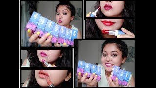 *New Myglamm POSE HD Lipstick Review and Swatches| POSE HD Lipstick| POSE Lipstick|