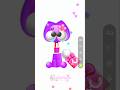 {💜} Saving purple baby || Baby emoji cat care || #emojicat#emojicatbaby#emojicatabuse