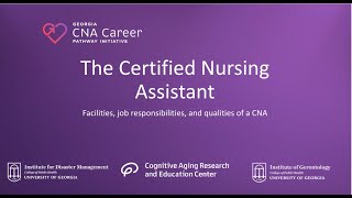 CNA Module 1.1: The Role of the CNA