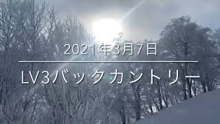 2021年3月7日Lv3BCスキー遠足