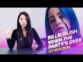 Korean Girl Reacts To "Billie Eilish - when the party's over" | Koreans React | Koreaboo Studios