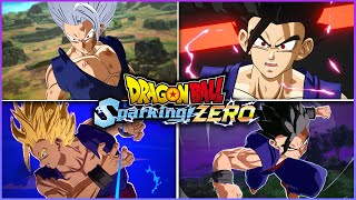 NEW Transforming Gohan (Super Hero) Mod Showcase | (Base - Beast) | Dragon Ball Sparking Zero