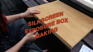 #실크스크린 감광기 만들기! #Silkscreen exposure box making