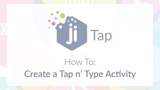How to "Tap n Type" in Ji Tap