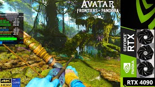 Avatar Frontiers of Pandora HDR Unobtanium Settings DLSS 4K | RTX 4090 | i9 13900K