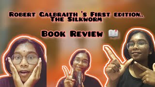 Book Review : The Silkworm.                     Robert Galbraith author of The Cuckoo's Calling... 📖