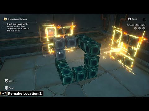 ALL Hexanexus Remake Puzzle Guide The Shackle Prison, HSR v2.4