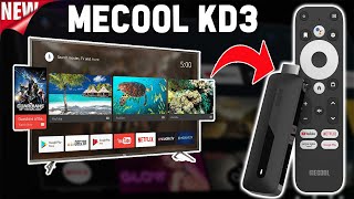 The MECOOL KD3 4K TV STICK is finally here......