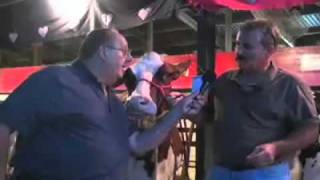 Gary Church from the New Castle News visits the Lawrence County Fair