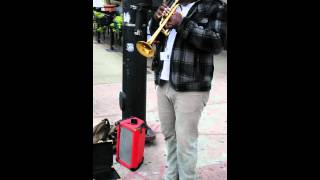 Street classical musician, Reginald Graig Conyers