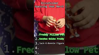 Guess the FNaF Merch Blindfolded 7! With Artlad #fnaf #funko #youtooz #fivenightsatfreddys